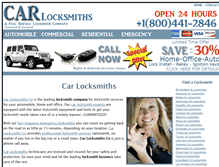 Tablet Screenshot of carlocksmiths.co